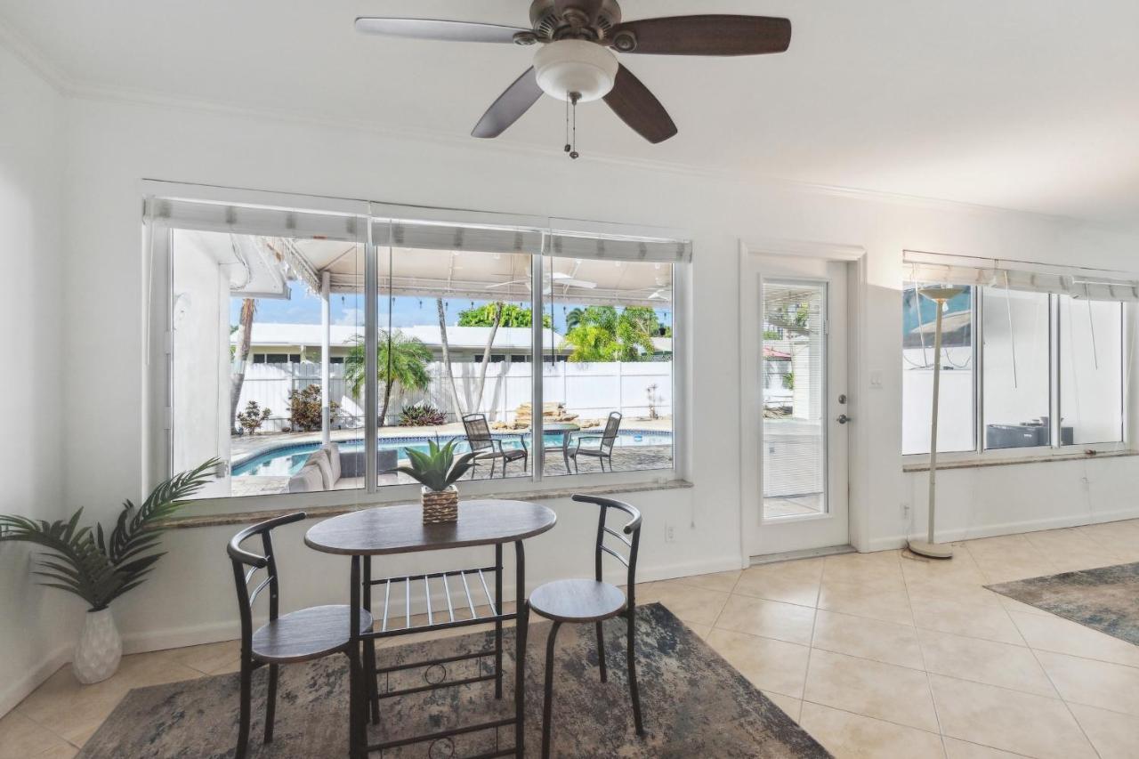 Chic Fort Lauderdale House With Private Pool المظهر الخارجي الصورة