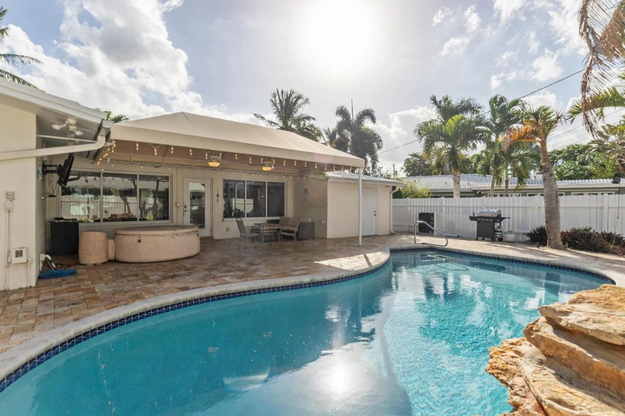 Chic Fort Lauderdale House With Private Pool المظهر الخارجي الصورة