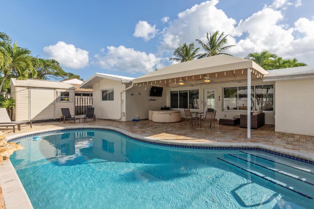 Chic Fort Lauderdale House With Private Pool المظهر الخارجي الصورة